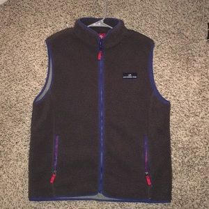 Southern Tide Shearling Vest